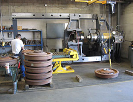 Wheel press repair